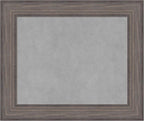 Amanti Art Grey Framed Magnetic Board 21x25 Small Vision Board by AmantiArt