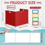 24Pack Desk Dividers for Students 14 × 17.5 × 14 Inch Plastic Durable and - Image 3