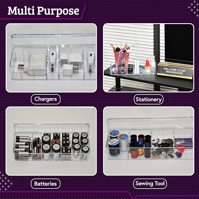 Set of 3 Cable Organizer Box W/Labels - Image 5