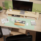 Aothia Double-Sided Desk Pad – 37.8"x17" Leather Desk Mat - Image 5