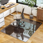 GLSLAND 46" × 55" Chair Mat – Durable Office Chair Mat on Carpet by GLSLAND
