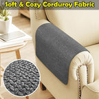 Couch Arm Covers, Waterproof Armrest Cover - Image 4