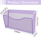 EasyPAG Single Pocket Wall File Organizer, Mesh Hanging File Folder Organizer - Image 7