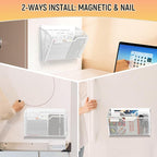 Docnest 2 Tier 3 Pack Magnetic Wall Mounted File Holders, Mesh Letter Organizer - Image 5