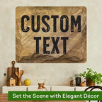 Custom Sign, Custom Street Sign, 11 Font Colors, 13 Font Styles, 4 Hole Options - Image 4