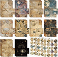 TaoBary 160 Pcs Stationery Paper Set 50 Double Sided Stationery Papers by TaoBary