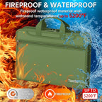 5200℉ Fireproof Accordion File Organizer - Image 2