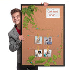 Board2by 2-Pack Cork Board Bulletin Board 18“ x 24”, Office Board - Image 3