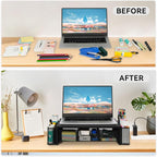 Qupui Computer Monitor Stand Riser - Image 3