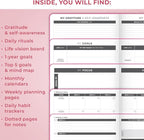 Clever Fox Planner Large – Undated Weekly & Monthly Planner - Image 5