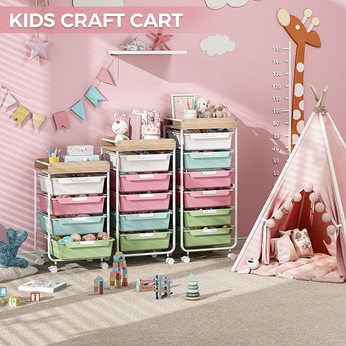Rolling Storage Utility Cart - Image 7