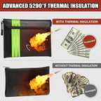 ROLOWAY Fireproof Bag 5200℉ Heat Insulated - Image 3