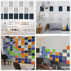 Amantech 12 Pack Acoustic Panels Self Adhesive Sound Proof Foam, High Density - Image 7