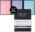 Meeting Notebook for Work & Project Planner Kit for Men and Women – 90 Large by AspiredChoice