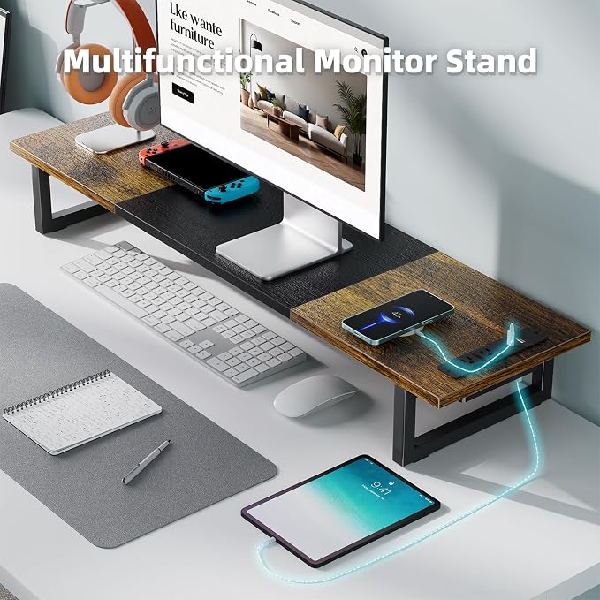 Simple Trending Dual Monitor Stand Riser - Image 2