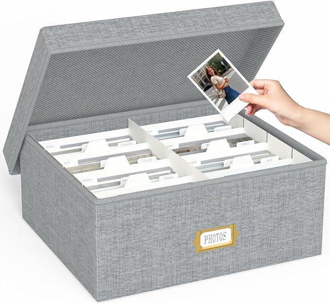 Decorative Photo Storage Box by JOLENSOY