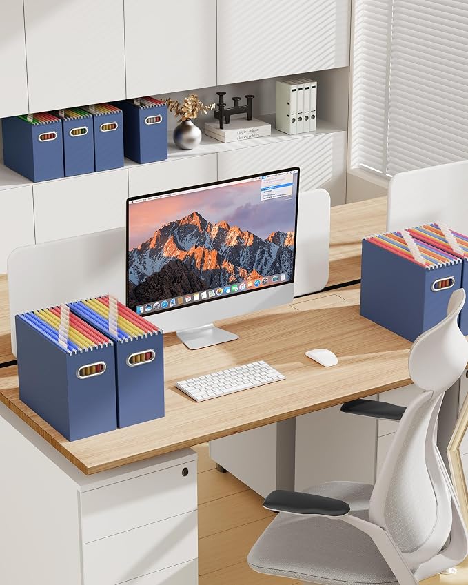 Oterri Cardboard File Organizer Box - Image 3