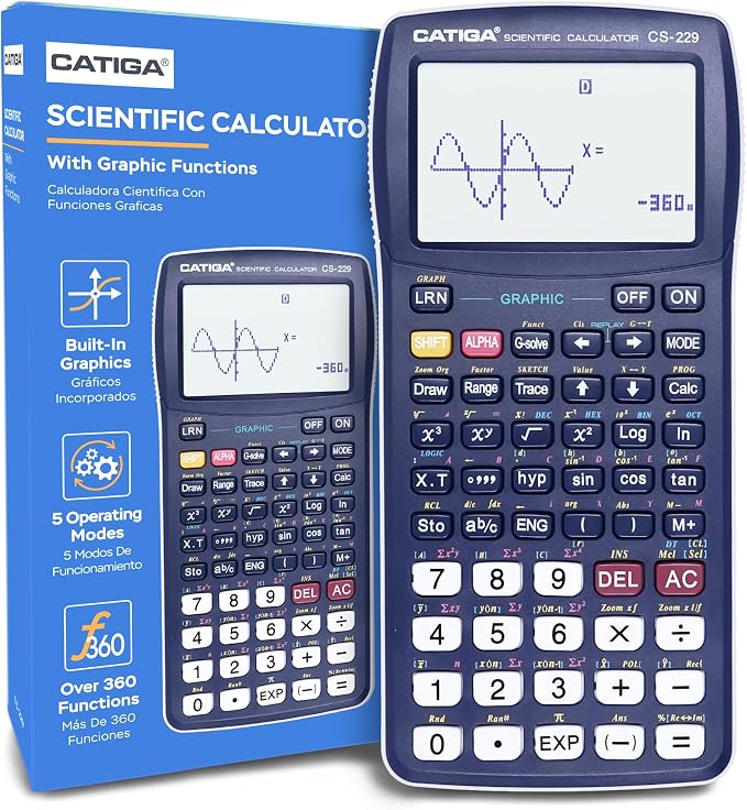 CATIGA CS229 Scientific Calculator by CATIGA