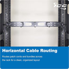 ICC 1U Ring Cable Manager Panel - Image 2