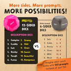 Art Dice – 12-Sided Wooden Dice - Image 4