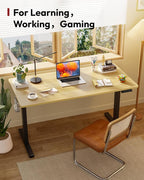 SANODESK Electric Standing Desk 60 x 24 Inches Whole-Piece Desktop Height - Image 3