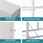 LUMTOK 10-Drawer Dresser, Fabric Dressers Drawers - Image 6