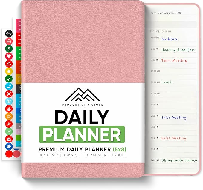 Daily Planner 2026 by PRODUCTIVITYSTORE