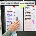 Dry Erase Markers, Shuttle Art 60 Bulk Pack 15 Colors Magnetic Whiteboard - Image 6