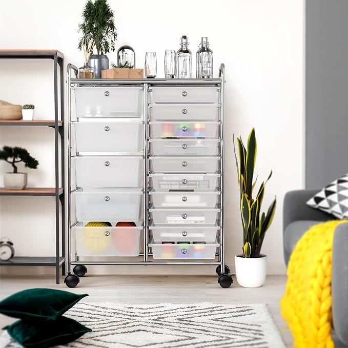 Simple Houseware Utility Cart - Image 2