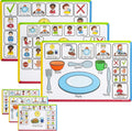 Speech Therapy Placemats for Autism & Non-Verbal Kids – Visual Communication by Unknown
