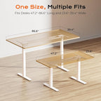 Huuger Dual Motor Electric Standing Desk Frame, Sit Stand up Desk Leg - Image 5