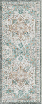 GENIMO 2x10 Runner Rugs for Hallway, Machine Washable Non Slip Vintage Rugs - Image 7