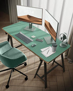 YSAGi Leather Desk Protector, Office Mat, Large Mouse Mat, Non-Slip PU Leather - Image 2