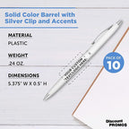 DISCOUNT PROMOS Custom Langham Ballpoint Ink Pen - Image 4