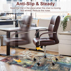 Anidaroel 36"x60" Chair Mat for Hardwood Floor, Anti-Slip Desk Chair Mat for - Image 5