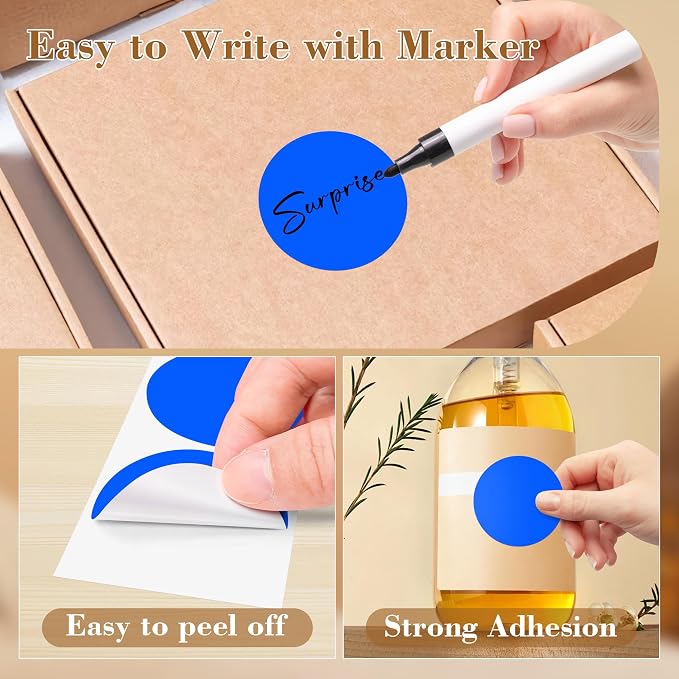 2 Inch Color Coding Round Labels - Image 3