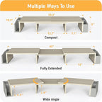 Simple Houseware Desk Dual Monitor Stand Riser - Image 3