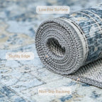GENIMO Runner Rug 2x8, Non Slip Vintage Hallway Runner Rugs, Low Pile - Image 6