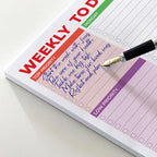 Weekly Planner Notepad, Weekly To Do List Notepad, Tear Off Undated Weekly - Image 2