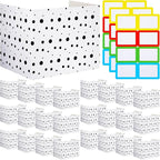 Crtiin 24 Pcs Privacy Folders for Students Desk Dividers Standard School by Crtiin