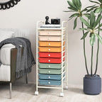 GLACER 10 Drawers Rolling Cart, Storage Cart - Image 8