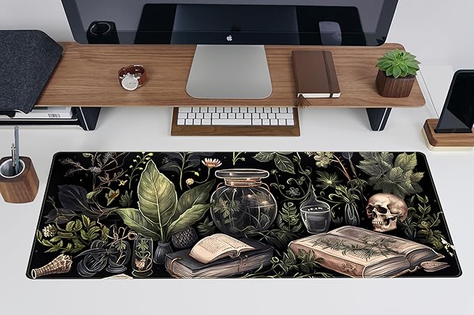 Dark Academia Desk Mat Mouse Pad XL Extended Large Gaming Desk Pad Mousepad - Image 5