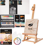 DJAR 49 pcs Acrylic Art Set by DJARARTTOOL