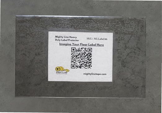 Mighty Line Heavy Duty Clear Label Protectors Cover by MightyLine