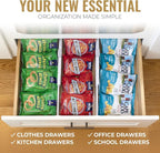 RAPTUROUS Adjustable Deep Drawer Divider – 6" Tall, Expandable 13-22", Non-Slip - Image 6