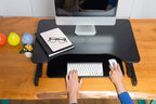 Rocelco 32" Height Adjustable Standing Desk Converter - Image 5