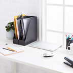 Amazon Basics Plastic Desk Organizer - Image 6