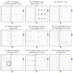 Undated Luxurious Weekly & Monthly Planner to Increase Productivity Hit Your - Image 5