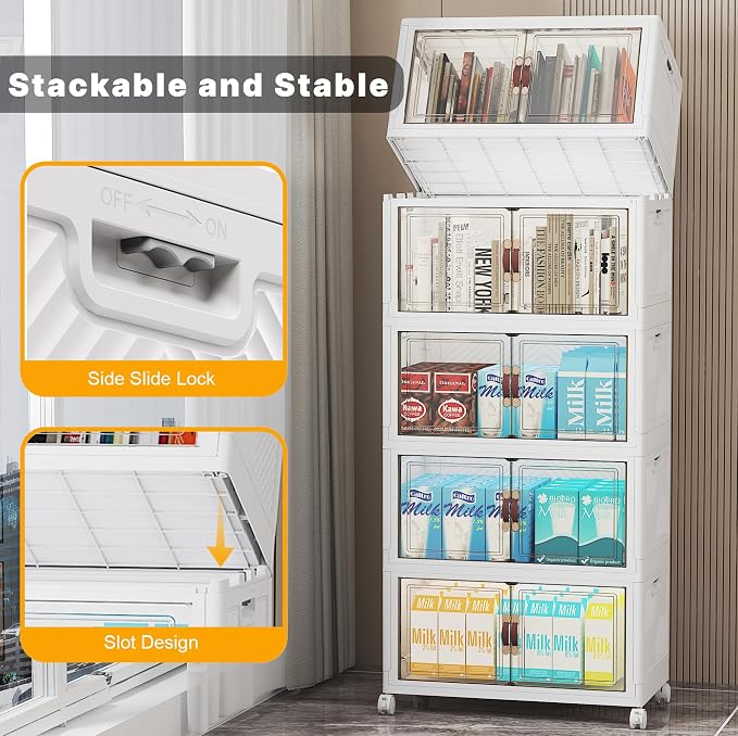 UAMFURI Extra Large Stackable Storage Bins - Image 6
