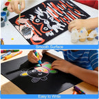 ToLanbbt 12 Pack Black Foam Board, Displaying - Image 4